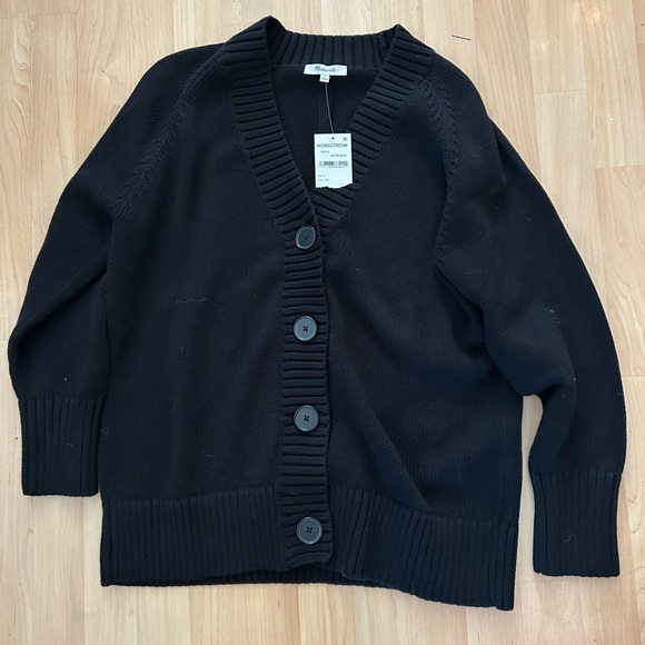 NWT Madewell oversized cotton cardigan - Picture 4 of 4